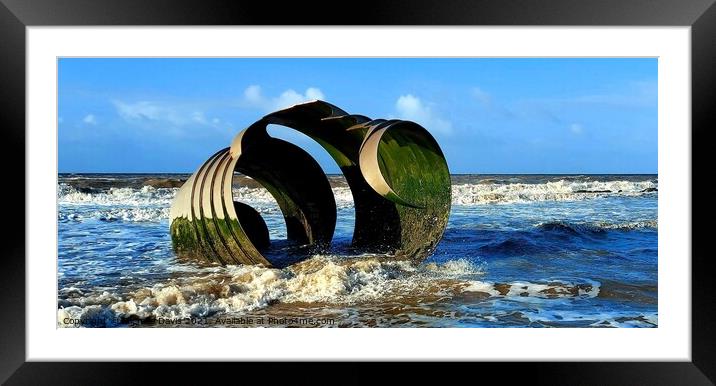 Mary's Shell High Tide Framed Mounted Print by Michele Davis