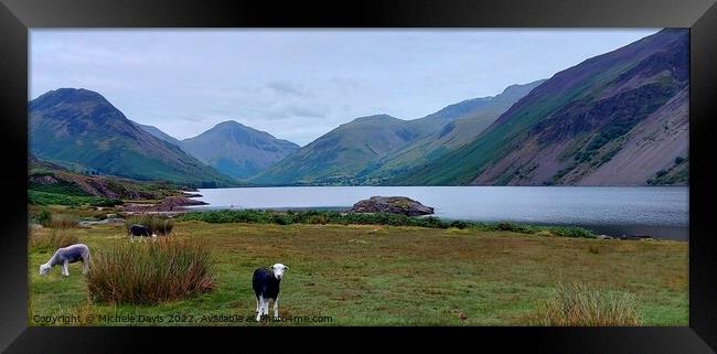 Wastwater, Lake District Framed Print by Michele Davis