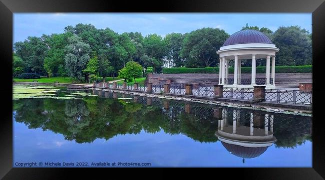 Stanley Park Bandstand Framed Print by Michele Davis