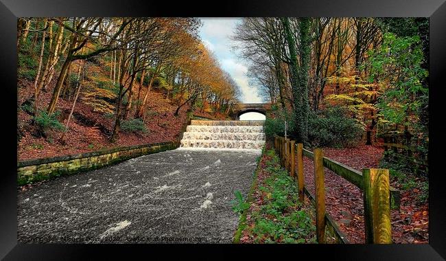 Yarrow Reservoir Overflow, Rivington Framed Print by Michele Davis