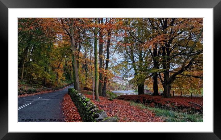 Autumn Whitewell Framed Mounted Print by Michele Davis