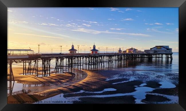 North Pier, Blackpool Framed Print by Michele Davis