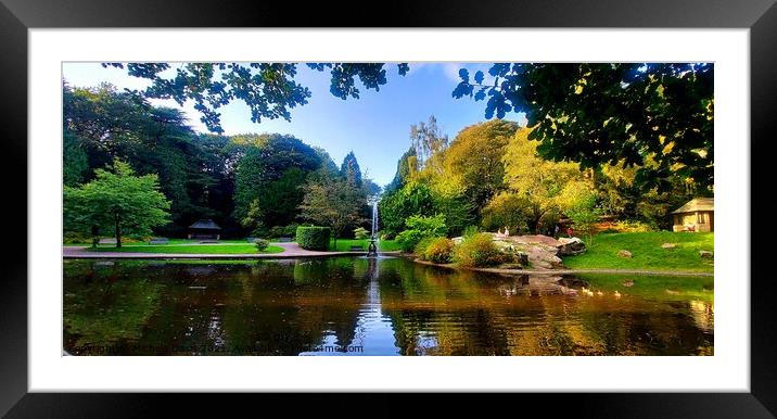 Williamson Park, Lancaster Framed Mounted Print by Michele Davis