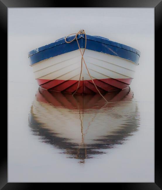 Reflections at Brancaster Staithe  Framed Print by Sam Owen