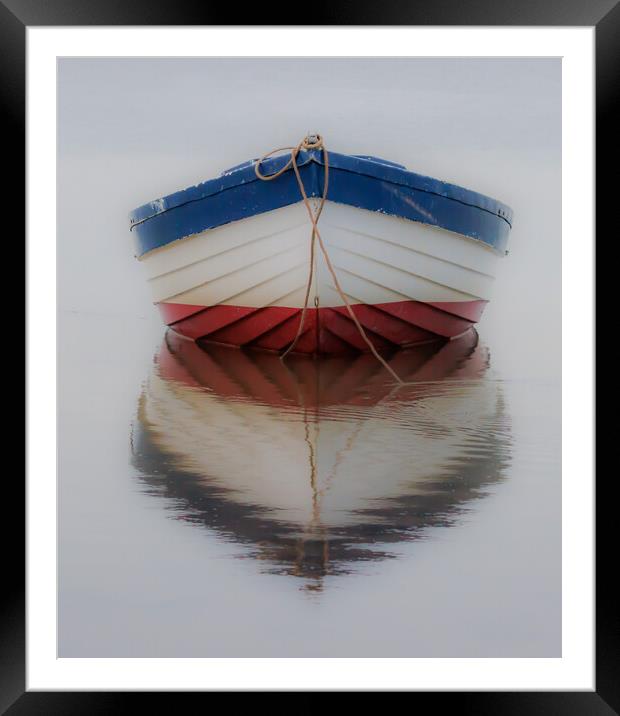 Reflections at Brancaster Staithe  Framed Mounted Print by Sam Owen