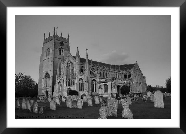 St Clement church  Framed Mounted Print by Sam Owen