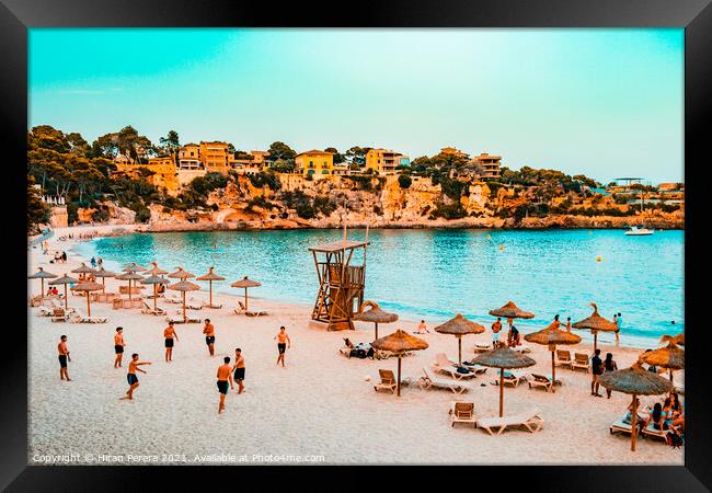 Porto Cristo, Majorca Framed Print by Hiran Perera