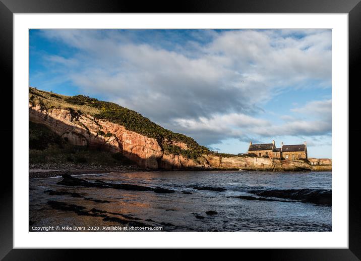 Coastal Beauty of Cove Harbour Framed Mounted Print by Mike Byers