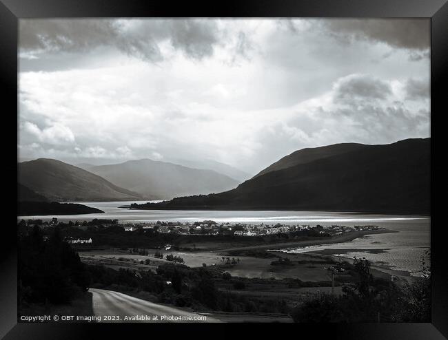 Ullapool & Loch Broom Wester Ross Highland Scotland Framed Print by OBT imaging
