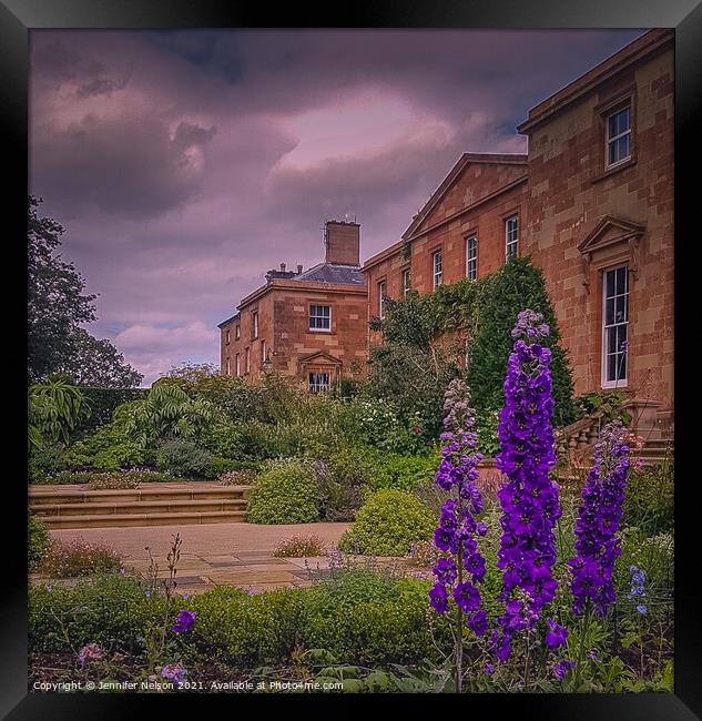 Hillsborough Castle Gardens  Framed Print by Jennifer Nelson