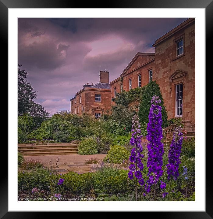 Hillsborough Castle Gardens  Framed Mounted Print by Jennifer Nelson