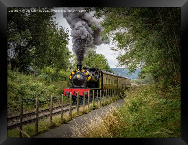 JESSIE - Full Steam Ahead (Blaenavon Heritage Railway) Framed Print by Lee Kershaw