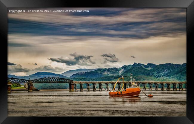 The Mawddach Estuary Framed Print by Lee Kershaw