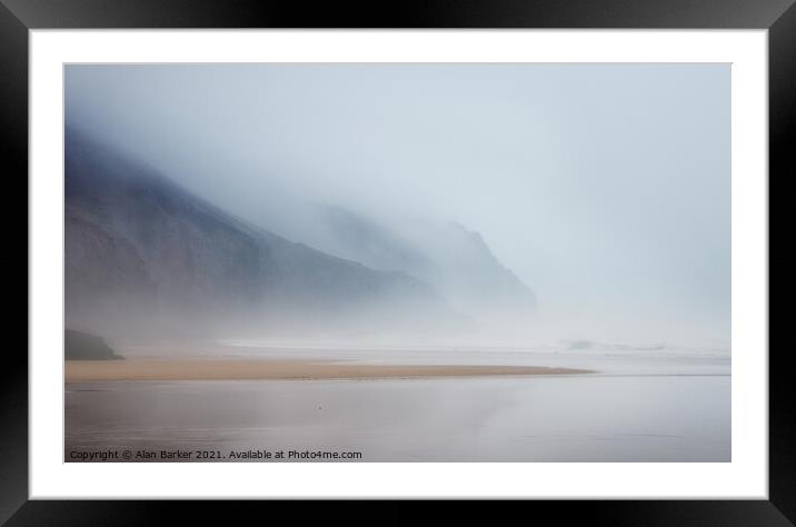 Chapel Porth, Cornwall Framed Mounted Print by Alan Barker