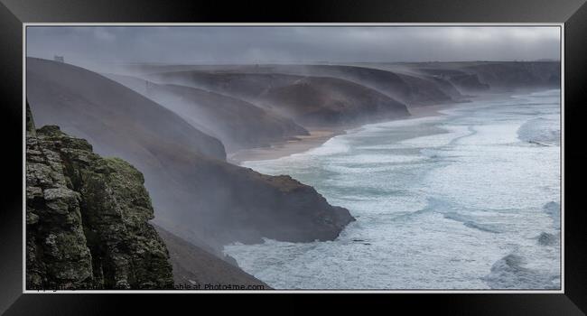 St Agnes Head Framed Print by Alan Barker