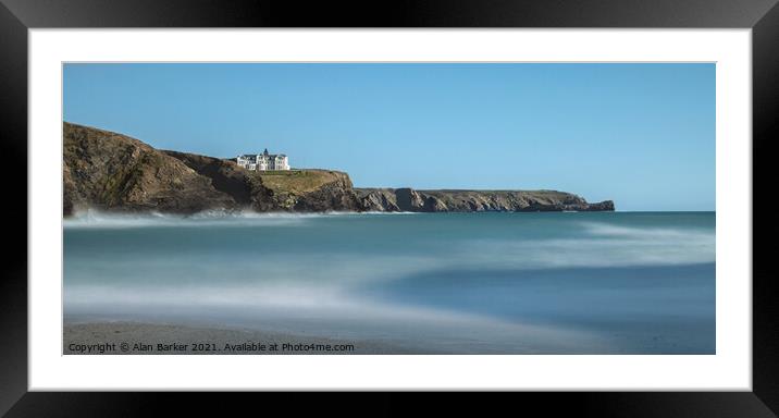 Church Cove, Gunwalloe Framed Mounted Print by Alan Barker