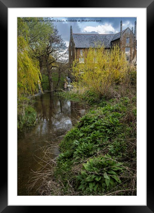 Caley Mill Norfolk Framed Mounted Print by Stephen Hollin