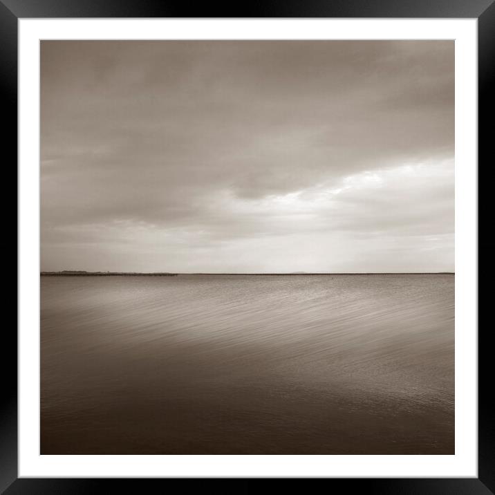 The sea, Sete, France Framed Mounted Print by JM Ardevol