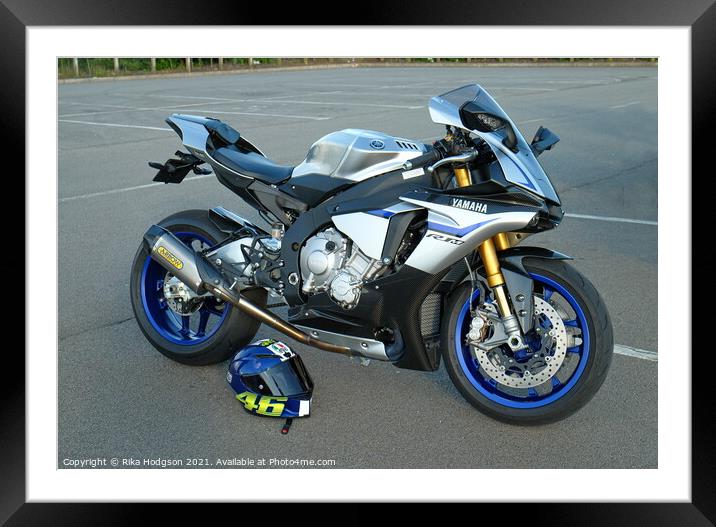 Yamaha R1M, Superbike  Framed Mounted Print by Rika Hodgson