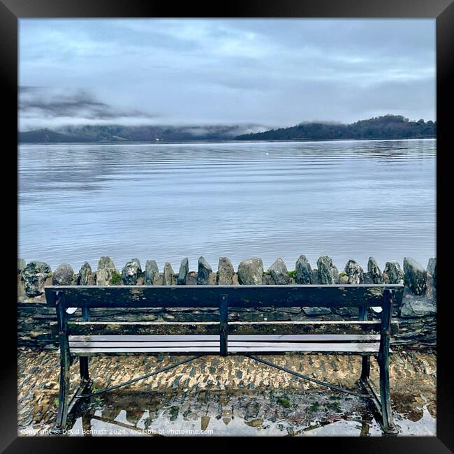 Luss Loch Lomond Scotland Framed Print by David Bennett