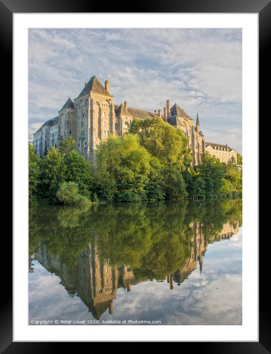 Solesmes Abbey Framed Mounted Print by Peter Louer
