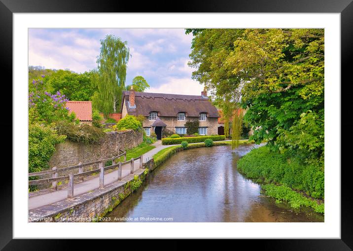 Yorkshire Charm Framed Mounted Print by Janet Carmichael