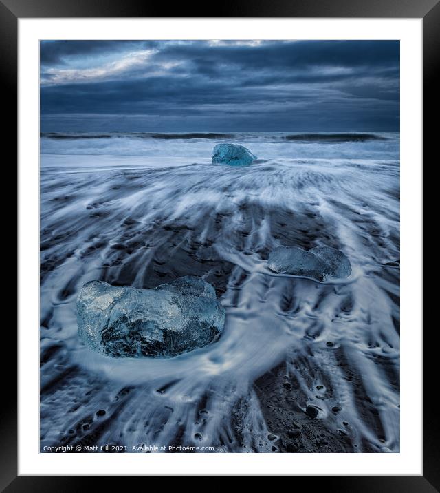 Diamonds in the Rough  Framed Mounted Print by Matt Hill