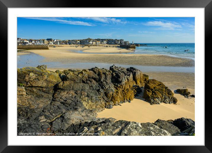 St Ives, Cornwall Framed Mounted Print by Paul Richards