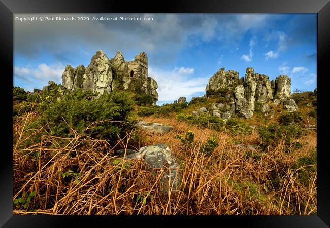 Roche Rock, in Cornwall Framed Print by Paul Richards