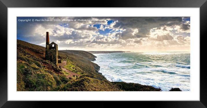 Wheal Coates  Framed Mounted Print by Paul Richards