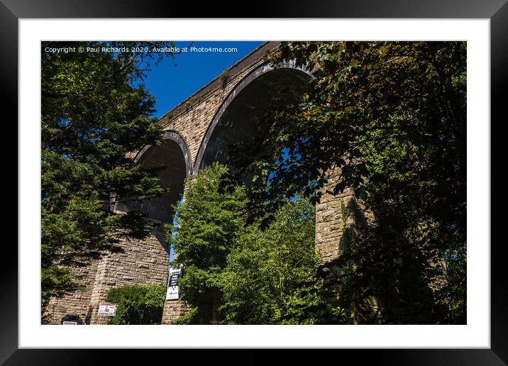 Viaduct Framed Mounted Print by Paul Richards