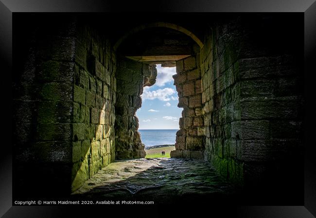 Ruined Window Framed Print by Harris Maidment