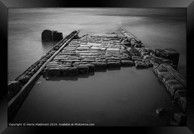 Wrecked Slipway Framed Print by Harris Maidment