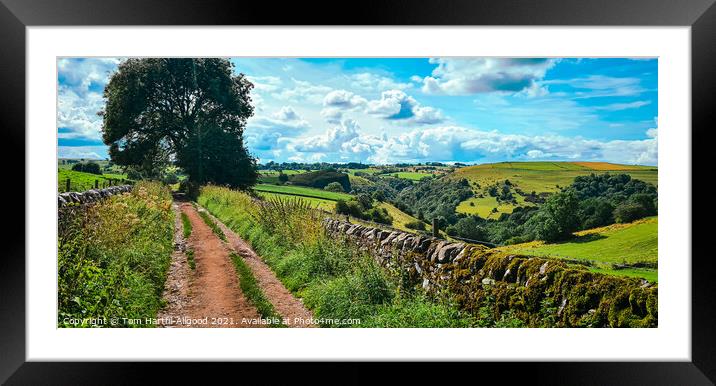 Thor's Cave Walk Framed Mounted Print by Tom Hartfil-Allgood