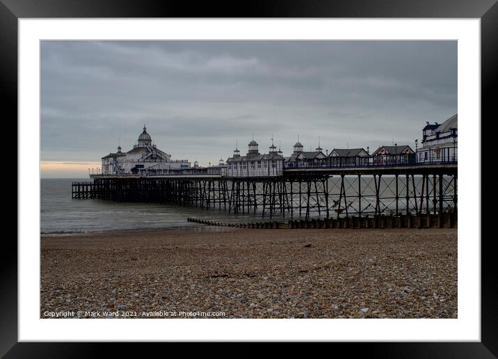 Eastbourne Pier in 2014 Framed Mounted Print by Mark Ward