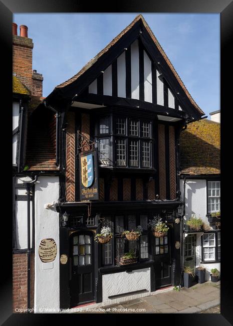 One of the oldest pubs in Hastings Framed Print by Mark Ward