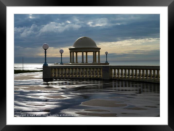 Early Morning Bexhill Promenade Framed Mounted Print by Mark Ward