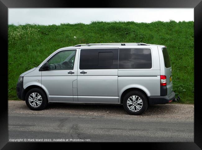 Volkswagen Transporter T5 Framed Print by Mark Ward