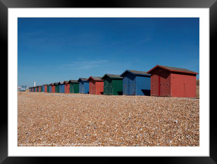 Welcome to St Leonards. Framed Mounted Print by Mark Ward