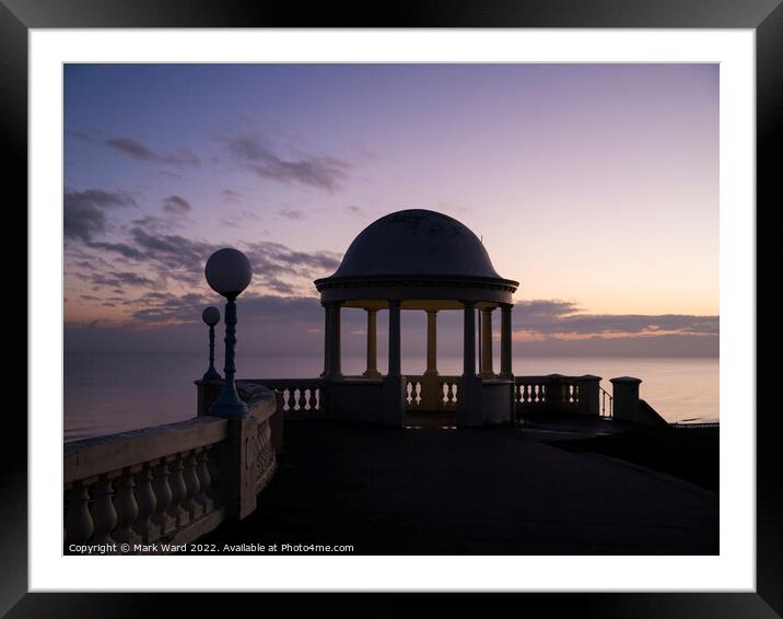 A Bexhill Moment. Framed Mounted Print by Mark Ward