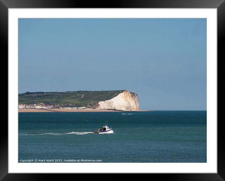 Seaford and Seaford Head Framed Mounted Print by Mark Ward
