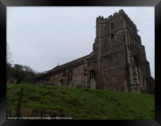 All Saints Church of Hastings. Framed Print by Mark Ward