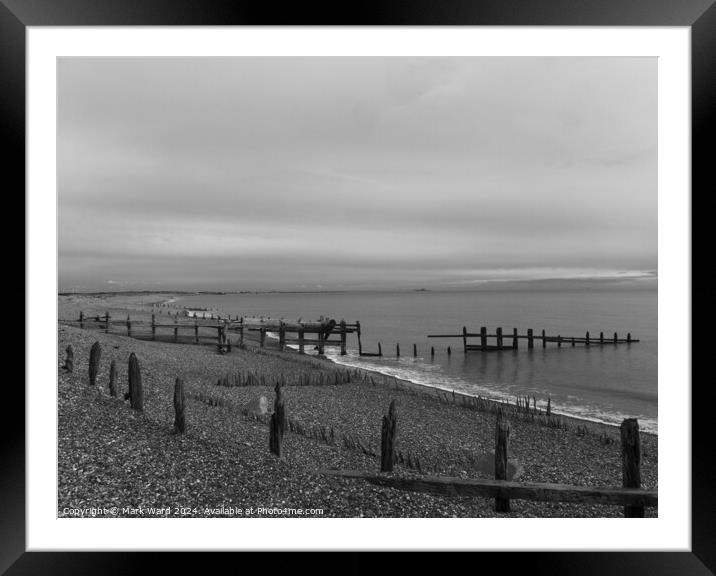 Timber and Tide Framed Mounted Print by Mark Ward