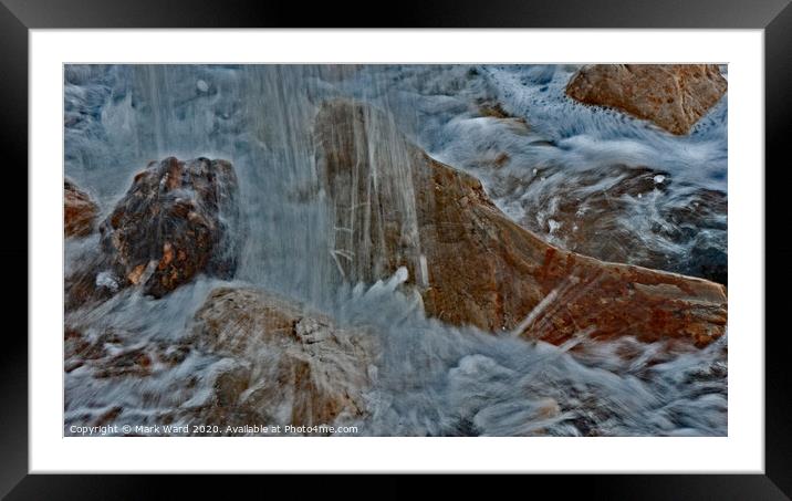 Water Performance Framed Mounted Print by Mark Ward