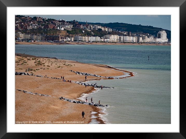 The Great British Seaside Framed Mounted Print by Mark Ward