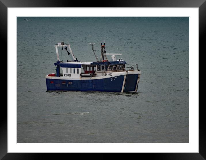 Senlac Jack Returning to Hastings. Framed Mounted Print by Mark Ward