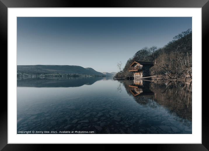 Boat house  Framed Mounted Print by Jonny Gios