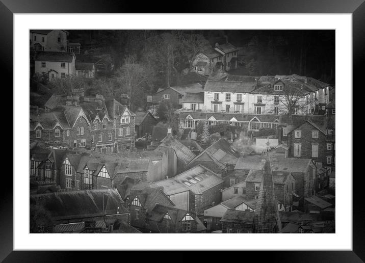 Ambleside on a cold morning Framed Mounted Print by Jonny Gios