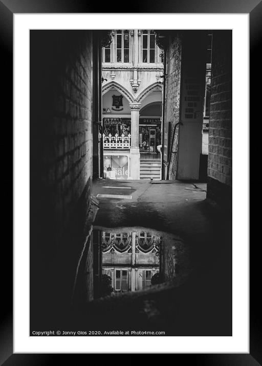 Modern and Historic Reflections  Framed Mounted Print by Jonny Gios