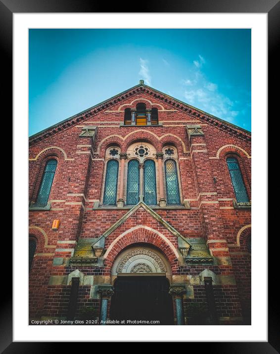 Old Congregational Church  Framed Mounted Print by Jonny Gios